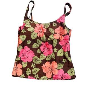 Catalina Floral Swimsuit Top size Small